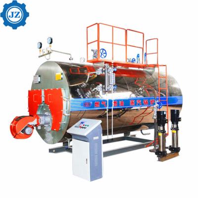 China Horizontal Gas Oil Fired 2 Tons 2000kg 150hp Industrial Steam Boilers For Tomato Paste Processing Machine for sale