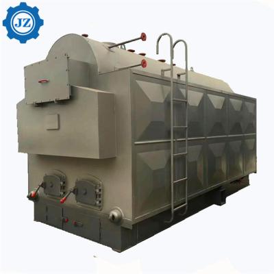 China 4 Ton 4t/Hr 4000kg Industrial DZH Series Horizontal Hand Moving Grate Coal Fuel Steam Boilers For Garment Plant for sale