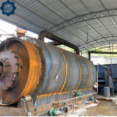 China 15TPD Automatic Waste Plastic/Tyre Recycling Pyrolysis To Oil Pyrolysis Plant for sale