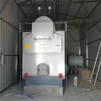 China 4000kg Biomass Fired Steam Boiler / Horizontal Fire Tube Boiler For Rice Mill for sale