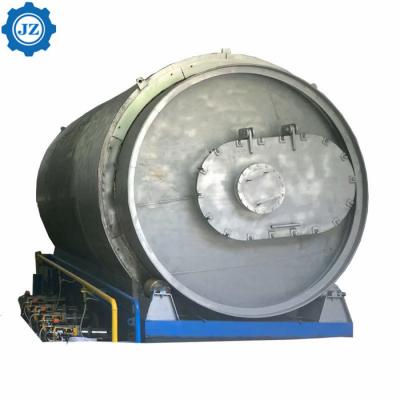 China Neumático de gasolina y aceite de la máquina de 8 Ton Waste Tyre Recycling To para engrasar la planta de la pirolisis en venta