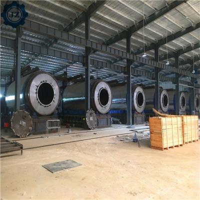 中国 15ton Used Truck Tyre Pyrolysis Machine Scrap Rubber Recycling To Oil Equipment 販売のため