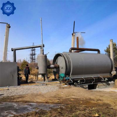 Chine 20ton Pollution-Free Continuous Waste Tyre Pyrolysis Plant For Fuel Oil à vendre