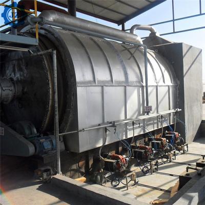 中国 24 Hours Fully Continuous Waste Plastic Scrap Tyre Oil Distillation Pyrolysis Plant 販売のため