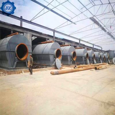 中国 Fully Automatic Continuous Waste Tyre / Plastic Pyrolysis Plant For Fuel Oil 販売のため