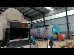 Automatic Feeding Biomass Pellet Fired Steam Boiler