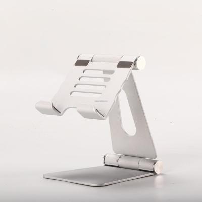 China Adjustable Aluminum Cell Phone Stand - Desktop Phone Stand - Cradle Dock for iPhone Samsung iPad Mini Android All Phones for sale