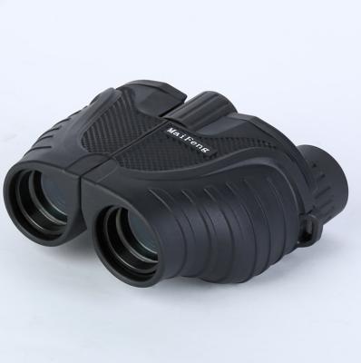 China Plastic& 10x25 Large Compact Binocular Rubber Binocular High Power Eyepiece Easy Focus For Outdoor Hunting for sale