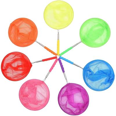 China Dragonfly Telescopic Telescopic Insect Fish Stainless Steel Toys Children Play Net Shrimp Tadpole Fish Net for sale