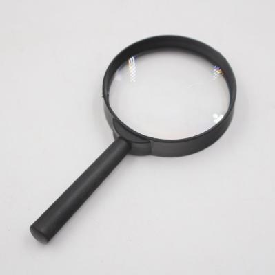 China Promotion CE &Rosh 60MM 70MM plastic plastics hand magnifier for kids or older reading magnifying glass or outdoor game for sale