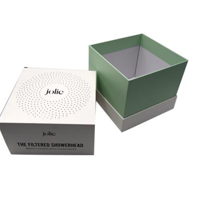 China Recyclable Custom Wholesale White Candle Boxes Rigid Packaging Box Paper Packaging for sale