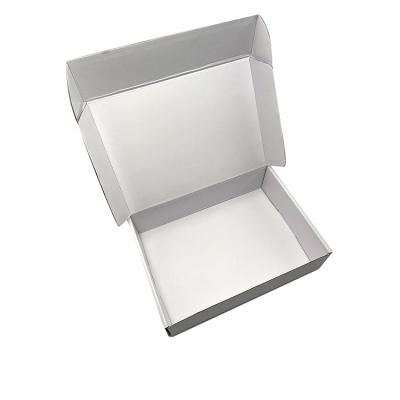 China Ecome Recyclable Corrugated Small White Mailers Boxes Corrugated Gift Box For Packaging Shipping for sale