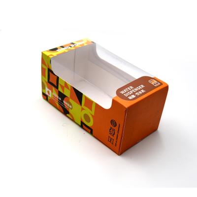 China Recyclable Customized Packaging Boxes For Toy Gift Packaging With Clear Plastic Window for sale