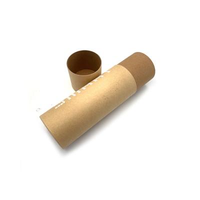 China Shenzhen Kraft Handmade Eco Friendly Cardboard Lift Up Paper Tube For Lip Balm for sale