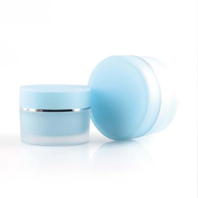 China Viable Cheap Cost Round Make Up Plastic Container Face Cream Jar For Sale for sale