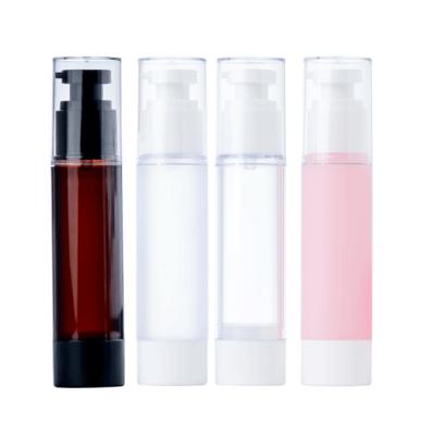 China Sustainable Outstanding Quality Frosted Airless Cosmetic Packaging Lotion Pump Bottle for sale