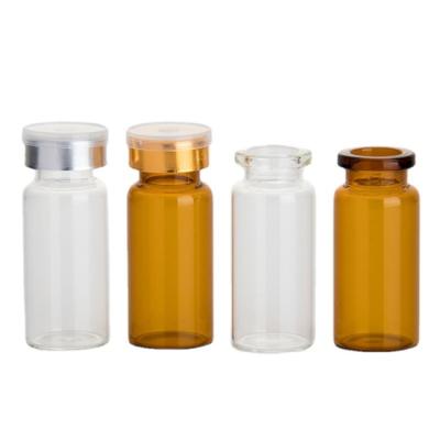 China Viable Hot Selling 10ml Brown Transparent Small Glass Serum Dropper Bottle for sale