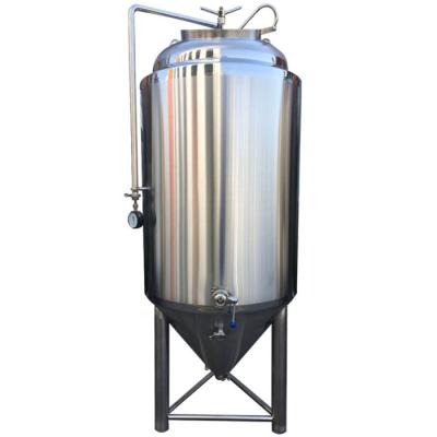 China Beer Fermentation Large Size Dimple Jacket Cooling Insulation Pressurized Craft SS Stainless Steel Beer Fermentation Tank Equipment For Sale for sale