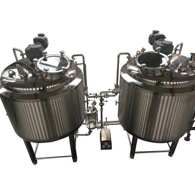 China Open beer fermentation a brewery heating brewery mixing tank for sale