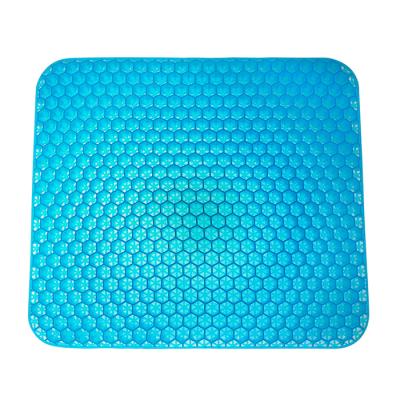 China Dropship Silicone Gel Honeycomb Amazon Hot Selling Gel Nanny Cushion Breathable Resting Egg Cooling Cushion for sale