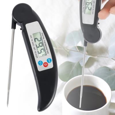 China Oven Folding Kitchen Thermometer Easy Operation Food BBQ Meat Probe Thermometer Foldable Water Oil Oil Tools for sale