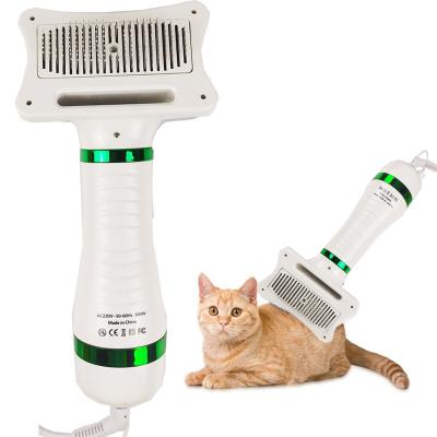 China Durable 2 in 1 Pet Grooming Hair Dryer Pet Hair Dryer with Molding Slicker Sweep Dog Hair Dryer Professional Home Dogs and Cat for sale