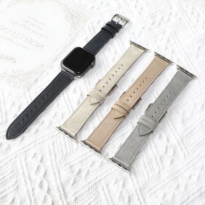 China Leather Man Woman Leather Vintage Style Charm Watch Band Strap For Apple Watch/iWatch Series 1 Se 2 3 4 5 6 7 38/40/41mm 42/44/45mm for sale