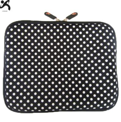 China Custom Zipper Neoprene Laptop Protector Laptop Bag Promotional Shockproof Messenger 13 14 15.6 Inch Laptop Sleeve Pouch for sale