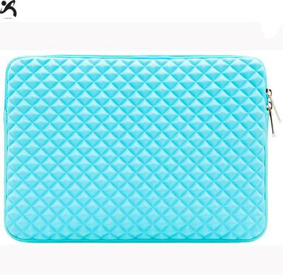 China Custom Embossed Laptop Carry Cover Neoprene Multifunctional Notebook Protector Embossed Laptop Bag Sleeve For Travel for sale