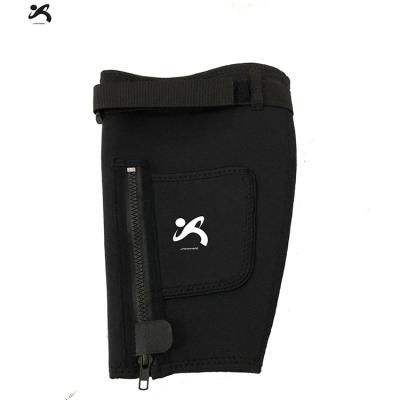 China 2022 Fashion Hunting Knife Gun Holster Quick Release The Ankle Leg Gun Holster For Tonfa Tactical Mobile Phone Gun Holster Customized Size for sale