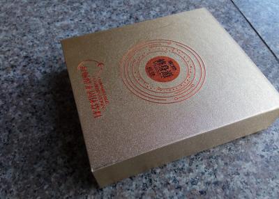 China Color Carton Specialized Gift Boxes , Gold Stamp Custom Gift Boxes With Logo for sale