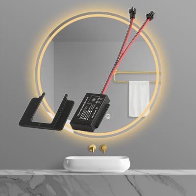 China Long Touch High Sensitivity Adjustable Brightness Led Mirror Touch Sensor Light Switch For Mirror Light Control for sale