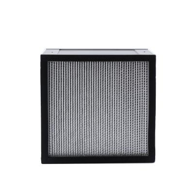 China High quality environmental air conditioning hot sale fiberglass hepa air filter with clapboard for sale