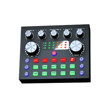 China SR-V80S Live Broadcast Equipment Kit With Professional Condenser Mic Studio Podcast Audio Interface for sale