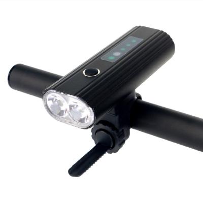 China 650LM Mountain Bike Led Waterproof Aluminum Alloy USB Night Ride Rechargeable Front Lighting Flashlight Bicycle Headlight for sale