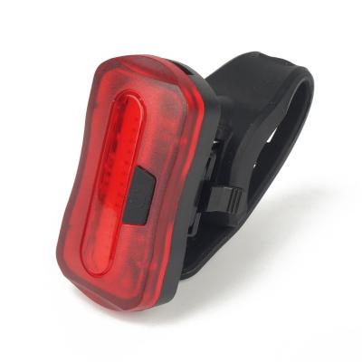 China MK-8096 Plastic Red COB Sport MK-8096 Outdoor Bicycle LED Night Riding Bicycle LED Tail Lights 0.5W Tail Lights For Bikes for sale