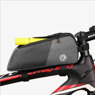 China Multifunctional Travel Cycling Bag Meeko Bike Frame Bag Front Pack Cycle MTB Handlebar Bags Waterproof Cycling Handlebar Bar Recycling Bag for sale