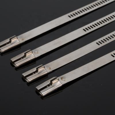 China Ladder Style Strip Stainless Steel Bare Solar Cable Clamps for sale