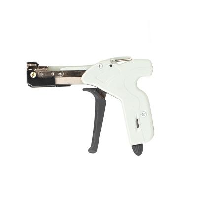 China Cutting Cable Tie HS-600 Manual Metal Ties Tying Cable Tie Gun for sale