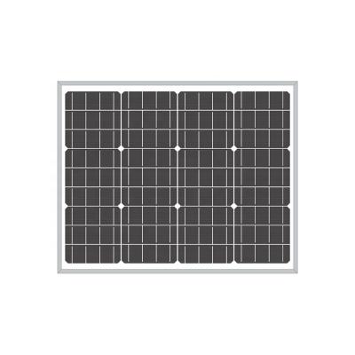 China 2020 new price 45W solar cell bottom mono panel for solar led lights and solar flood light RG-045M/12 for sale