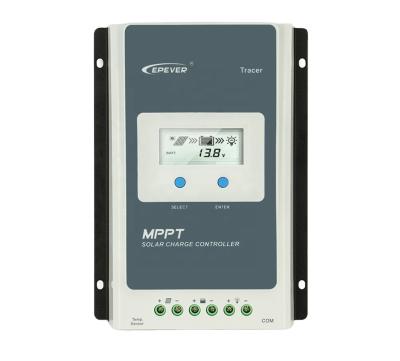 China Factory sales price mppt solar charger controllers 40A 12V/24V auto charger controller for solar power off grid battery installation for sale