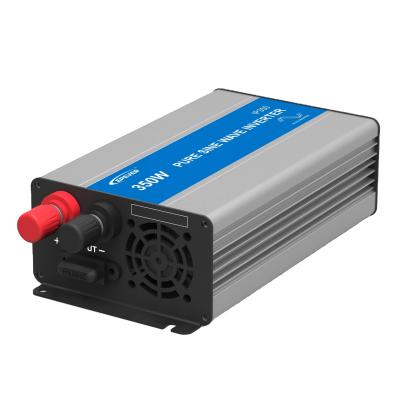 China Factory Bottom Price Solar Inverter 350W AC 110V , 220V For Solar Car Solar Generator 214*105.5*57.7mm for sale