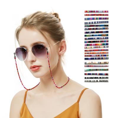 China Fashion Colorful Eyeglass Chains Holder Strap Lanyard e Glasses Tie Rope Chain for sale