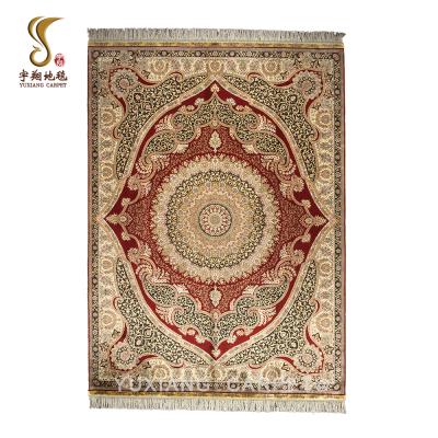 China Thin Persian Jacquard Yuxiang Carpets Flooring Carpet Flooring Sri Lanka 5X7ft for sale