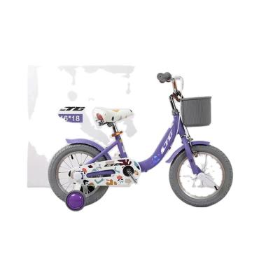 China High Carbon Steel Warm White Pedals Mount Bikes Children Birthday Gift Kids Bikes With Headlight for sale