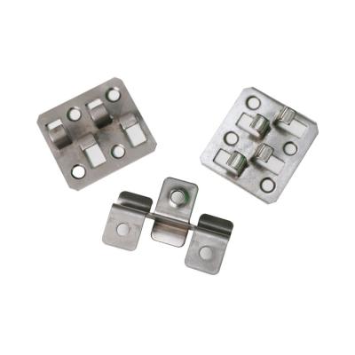 China OEM Modern Exterior Floor Cover Mounted Clasp Stainless Steel Metal Clip for sale