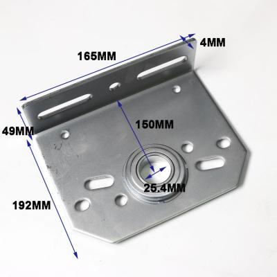 China Traditional Garage Door Accessories Residential Center Bearing Bracket With Torsion Spring Installation for sale