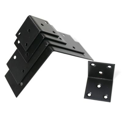 China Wood Metal Steel Corner Joint Bracket 90 Degree Angle L Shaped Shelf Bracket for sale