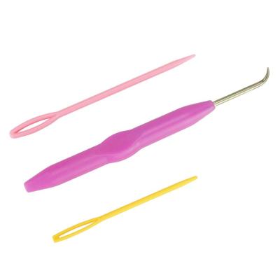 China Plastic knitting looms high quality plastic loom crochet hook needles for Knifty knifty loom knitting hook for sale