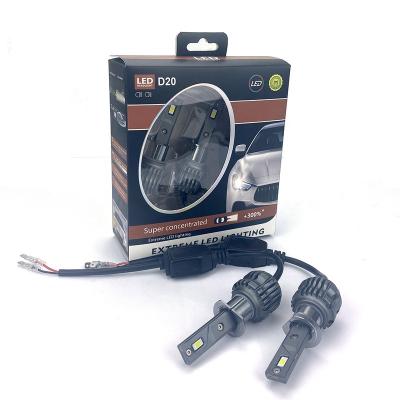 China Hot Selling Small Size Aluminum Fanless Single Light H1 Type Led Headlight With IP67 for sale